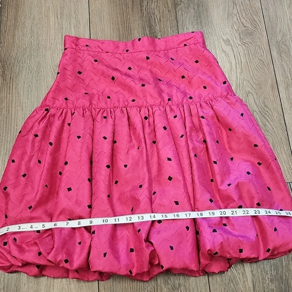 80s, Funky, Pink, Bubble, Skirt, Vintage, Retro, Casual, Dance, Party, Holiday